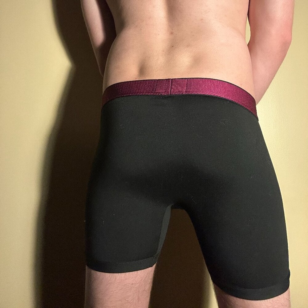 Calvin Klein Men's Customized Micro Boxer Briefs (Pink/Black, Medium) - Picture 4 of 6